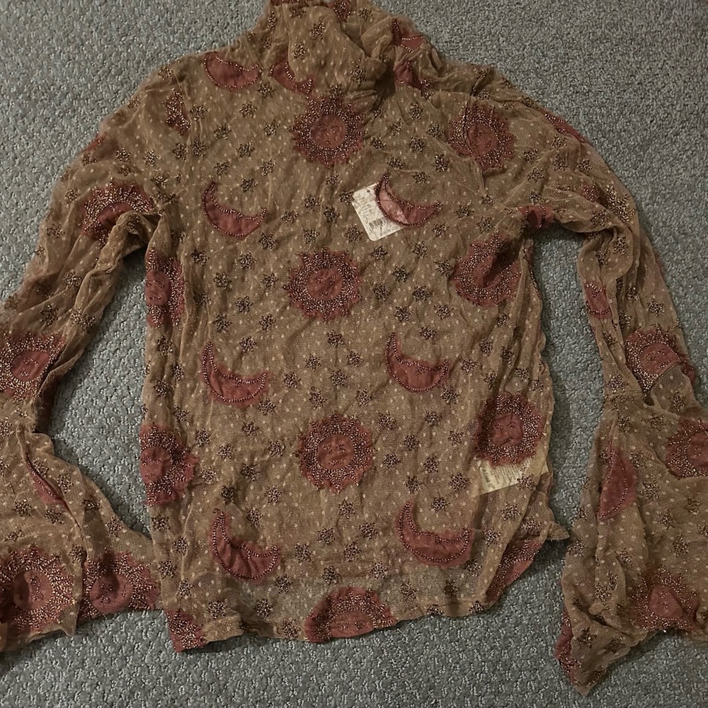 Free people sun and moon top